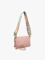 M2056 Izzy Crossbody w/ Guitar Strap: Camel Jen & Co.
