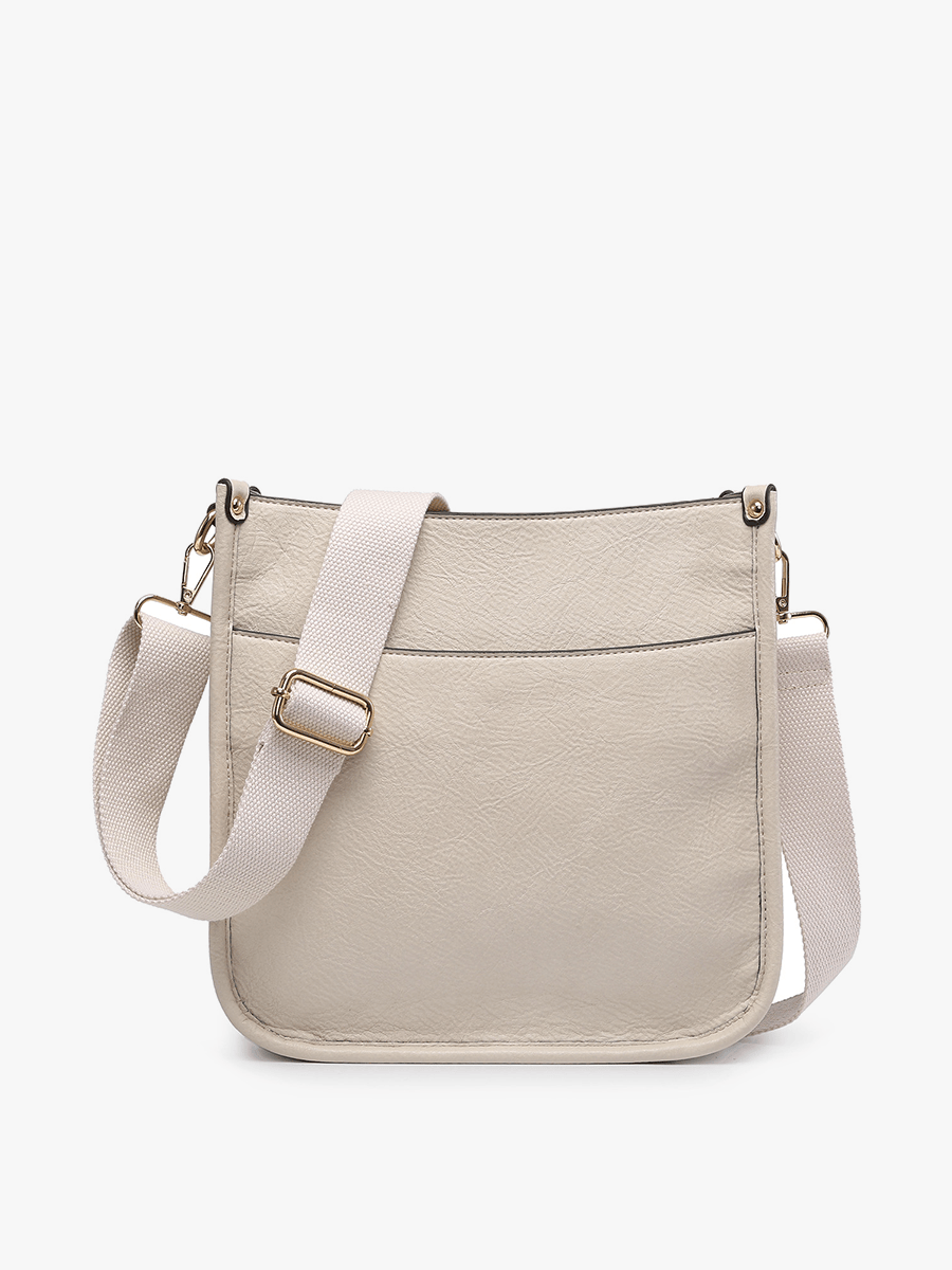 M2168 Posie Crossbody w/ Removable Strap: Bone Jen & Co.