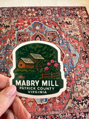 Mabry Mill Decal Sticker Dash Stickers