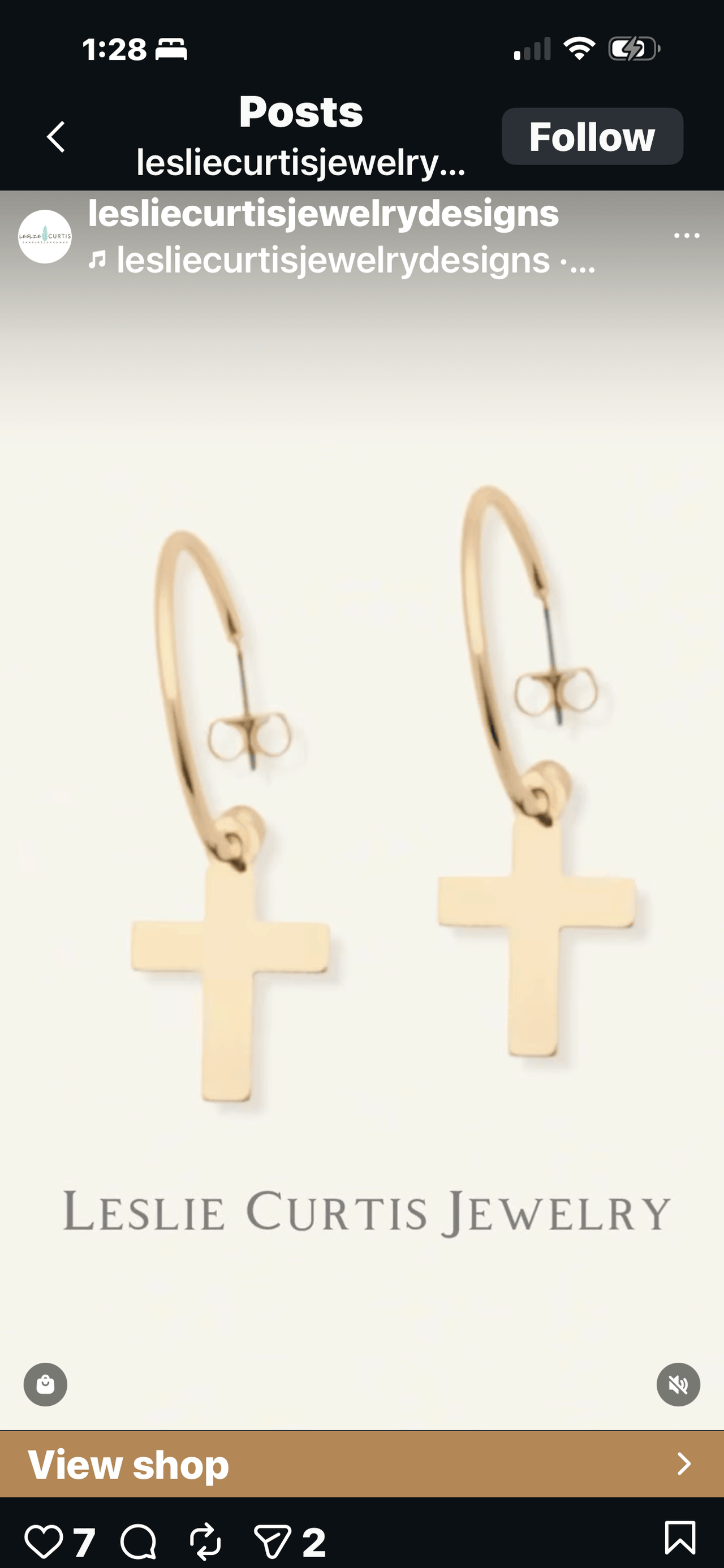 Mallory Earring by Leslie Curtis Leslie Curtis Jewelry Design Earring