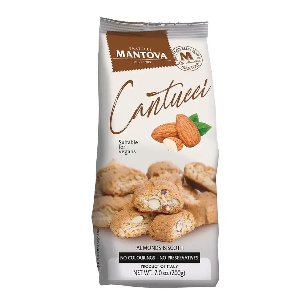 Mantova Cantucci with Almonds, 7 oz. Fine Italian Food