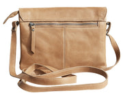 Marcus Handcrafted Leather Crossbody Bags: Charcoal Latico Leathers