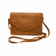 Marcus Handcrafted Leather Crossbody Bags: Cognac Latico Leathers