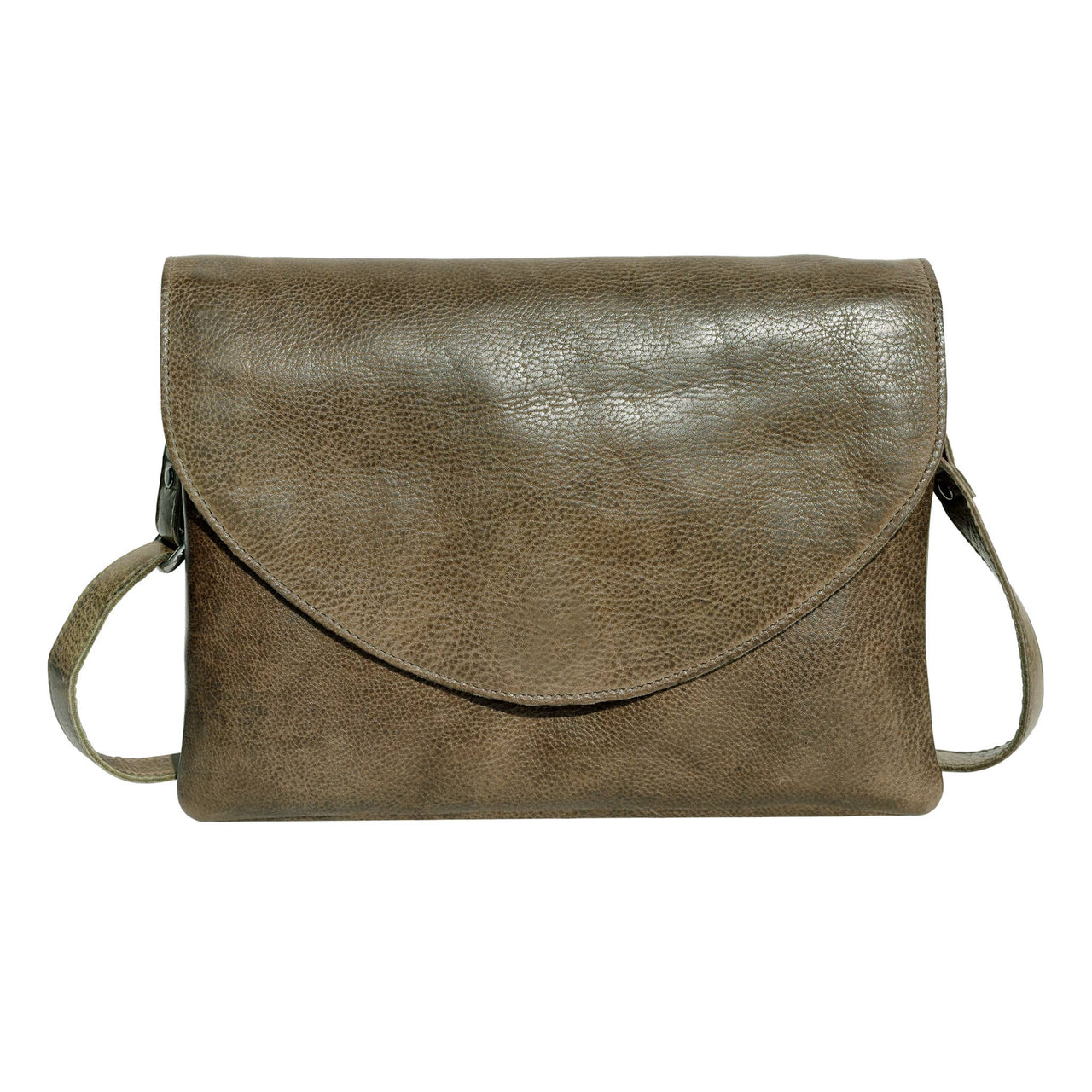 Marcus Handcrafted Leather Crossbody Bags: Moss Latico Leathers