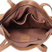 Margot Handcrafted Leather Tote/Shoulder Bags: Oxblood Latico Leathers