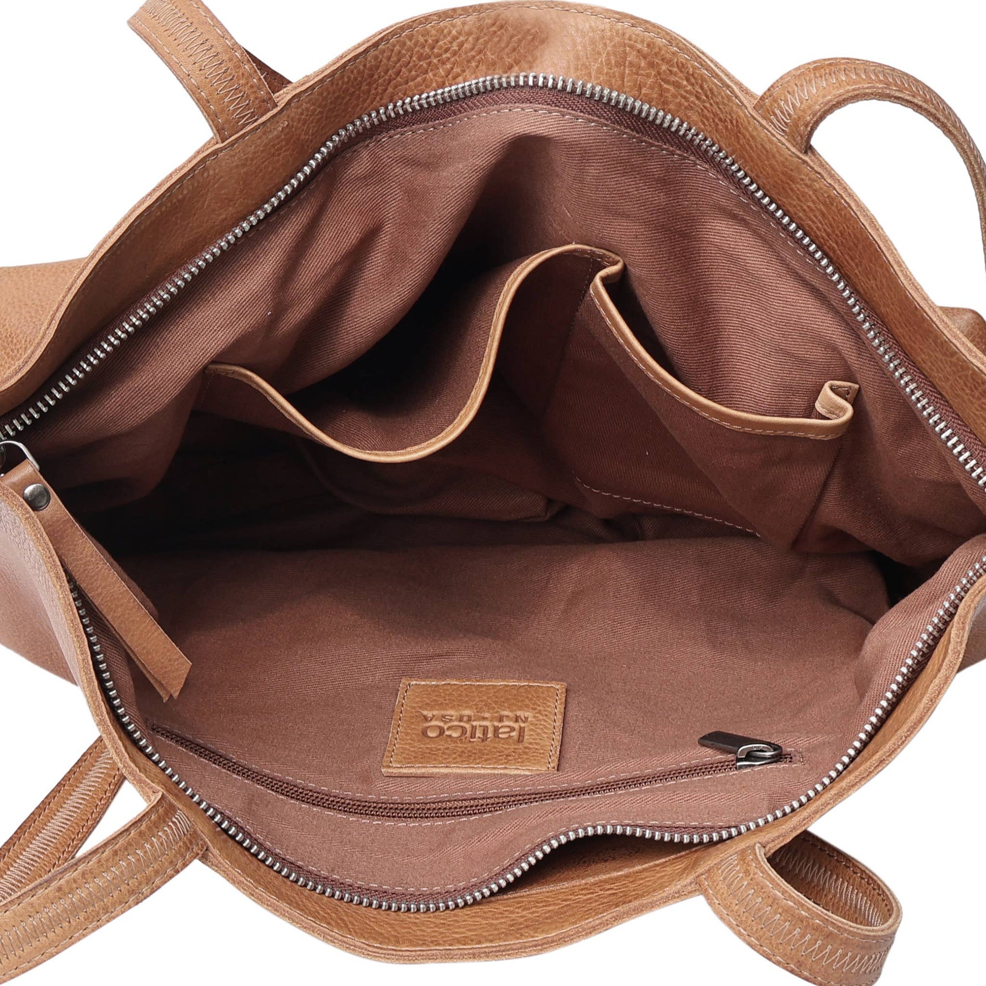 Margot Handcrafted Leather Tote/Shoulder Bags: Oxblood Latico Leathers