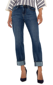 Marley Girlfriend Cuffed Jean by Liverpool Liverpool Jean