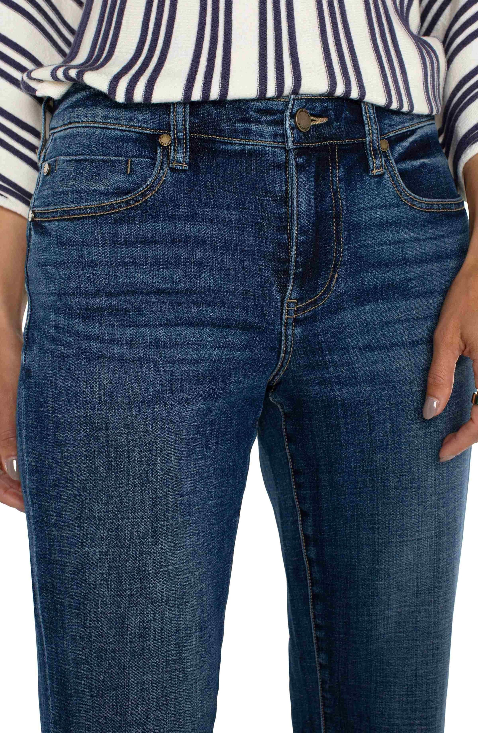 Marley Girlfriend Cuffed Jean by Liverpool Liverpool Jean
