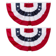 Medium Patriotic Bunting Evergreen Home Decor