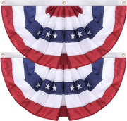 Medium Patriotic Bunting Evergreen Home Decor