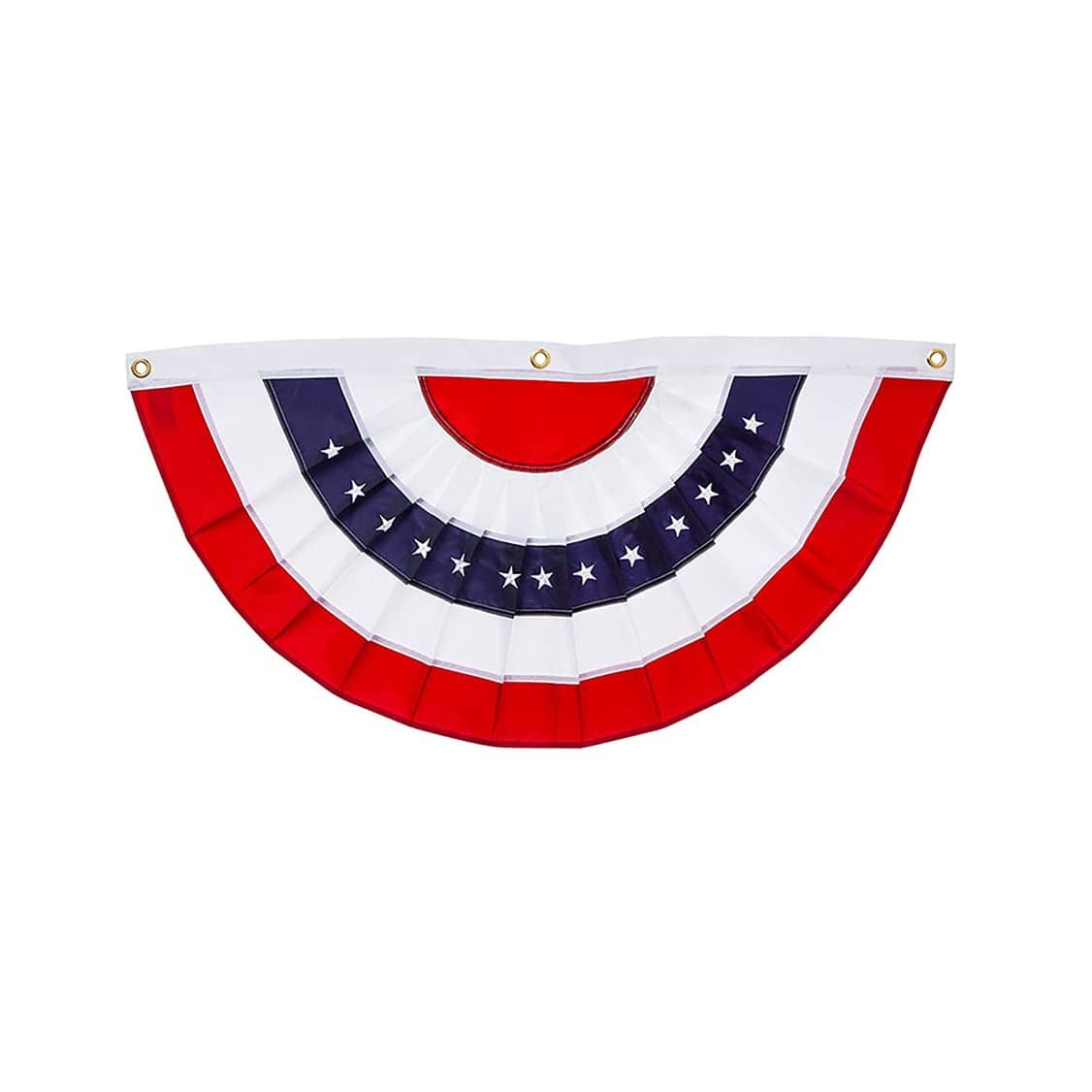 Medium Patriotic Bunting Evergreen Home Decor