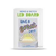 Memo & Sketch LED Board Two's Company Memo