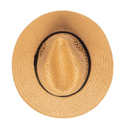 Men's Paper Fedora W Vents | Tobacco San Diego Hat Company HAT