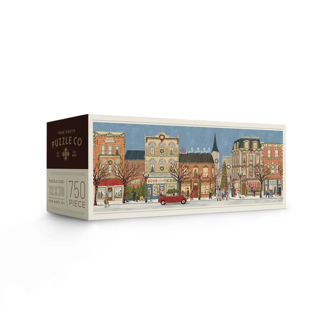 Merry Main Street Puzzle True South Puzzle Co Jigsaw Puzzles