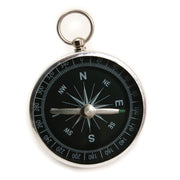 Metal Compass, Silver and Black House of Marbles
