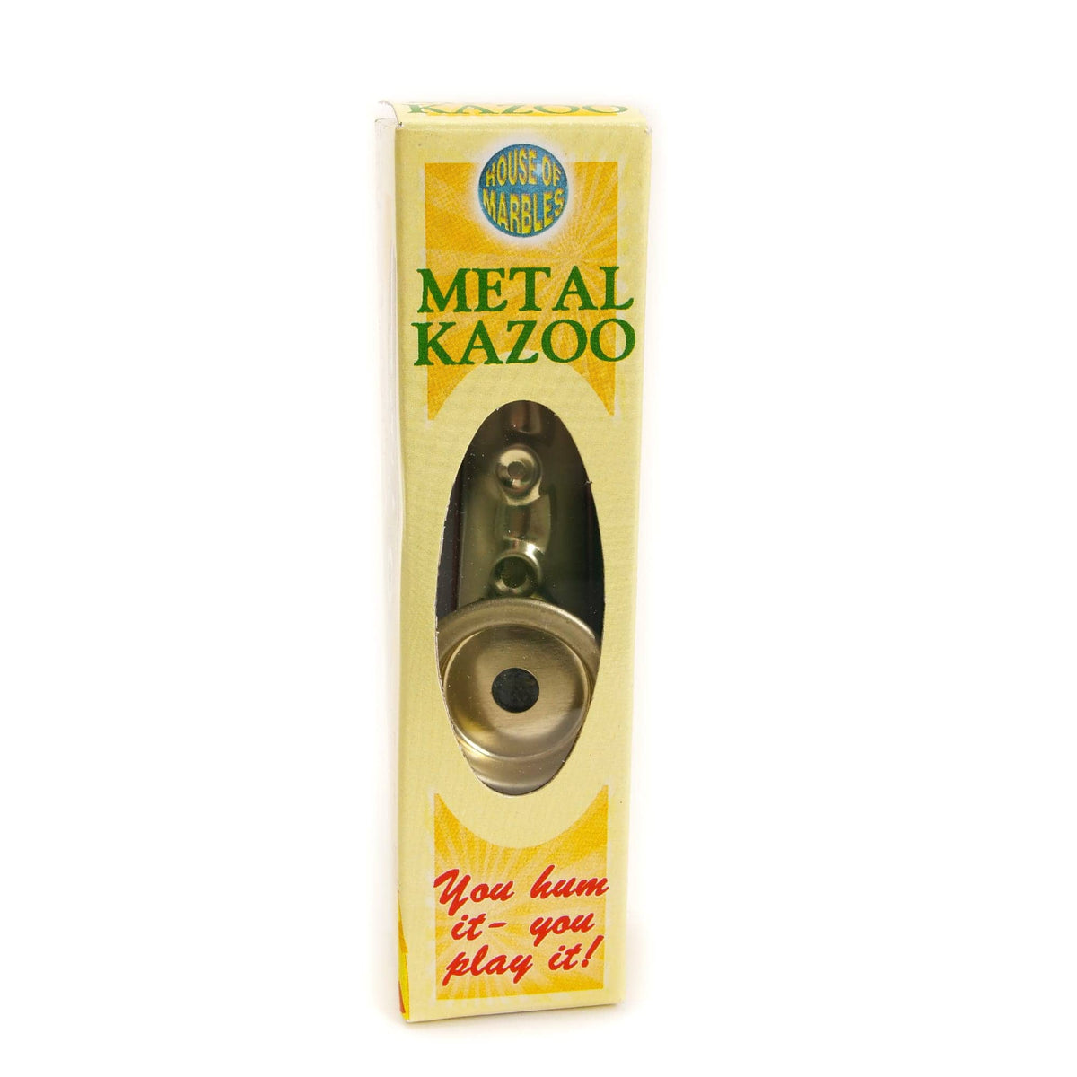 Metal Kazoo by House of Marbles, Silver House of Marbles