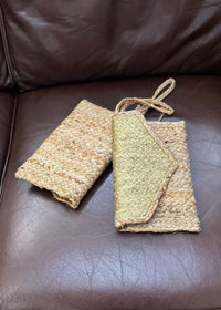 Thumbnail for Metallic Roxy Jute Wristlet Joy Susan