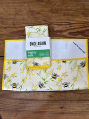 Mighty Mini Towel (Set of 3), Bumblebee Once Again Home Co. Kitchen Towel One Size