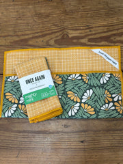 Mighty Mini Towel (Set of 3) Reversible, Fall Flowers Once Again Home Co. Kitchen Towel One Size