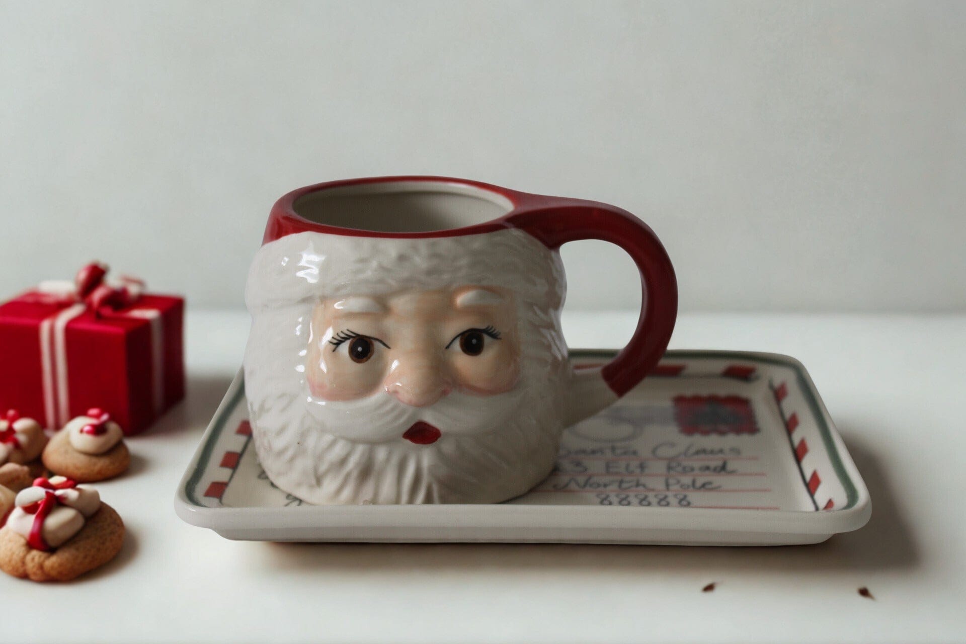 Milk & Cookie Set for Santa Mud Pie HOLIDAY