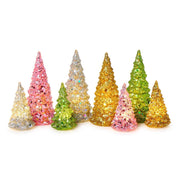 Mini Glitter LED Trees Two’s Company Nativity