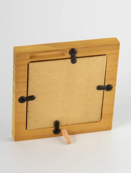 Mini Heart Frame in Dusty Blue Natural Life Picture Frames