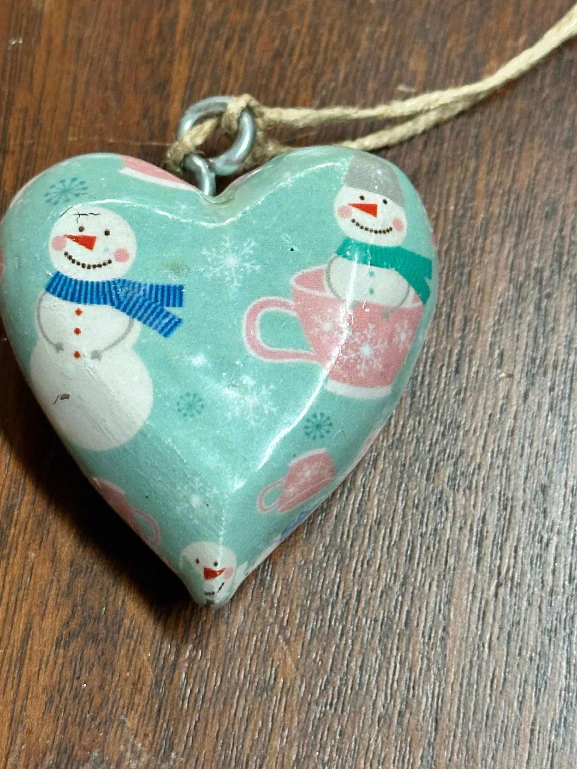 Mini Hearts for Love & Laughter Ganz Christmas Ornament
