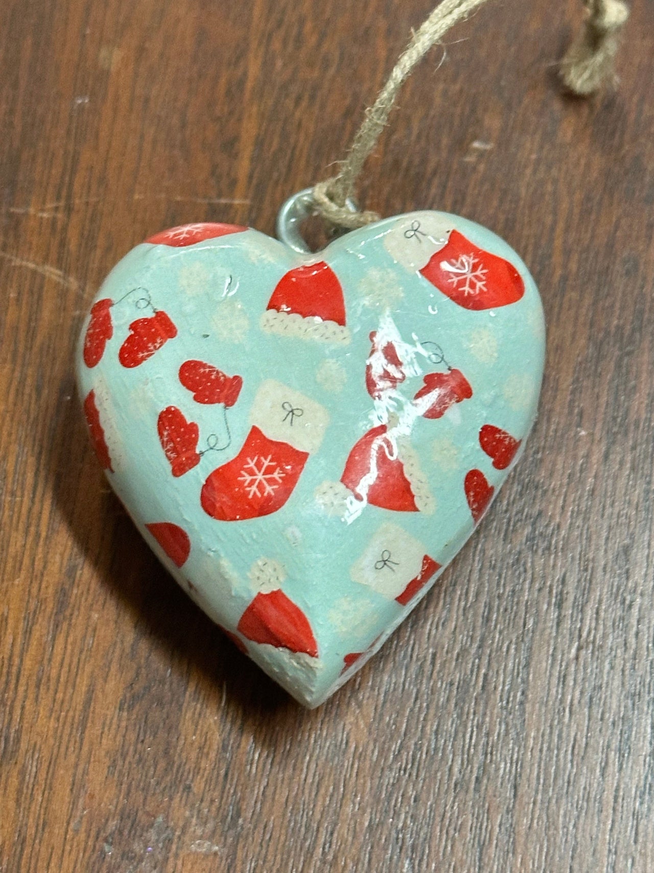 Mini Hearts for Love & Laughter Ganz Christmas Ornament