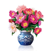 Mini Peony Paradise (10 Pop-up Greeting Cards) FreshCut Paper LLC