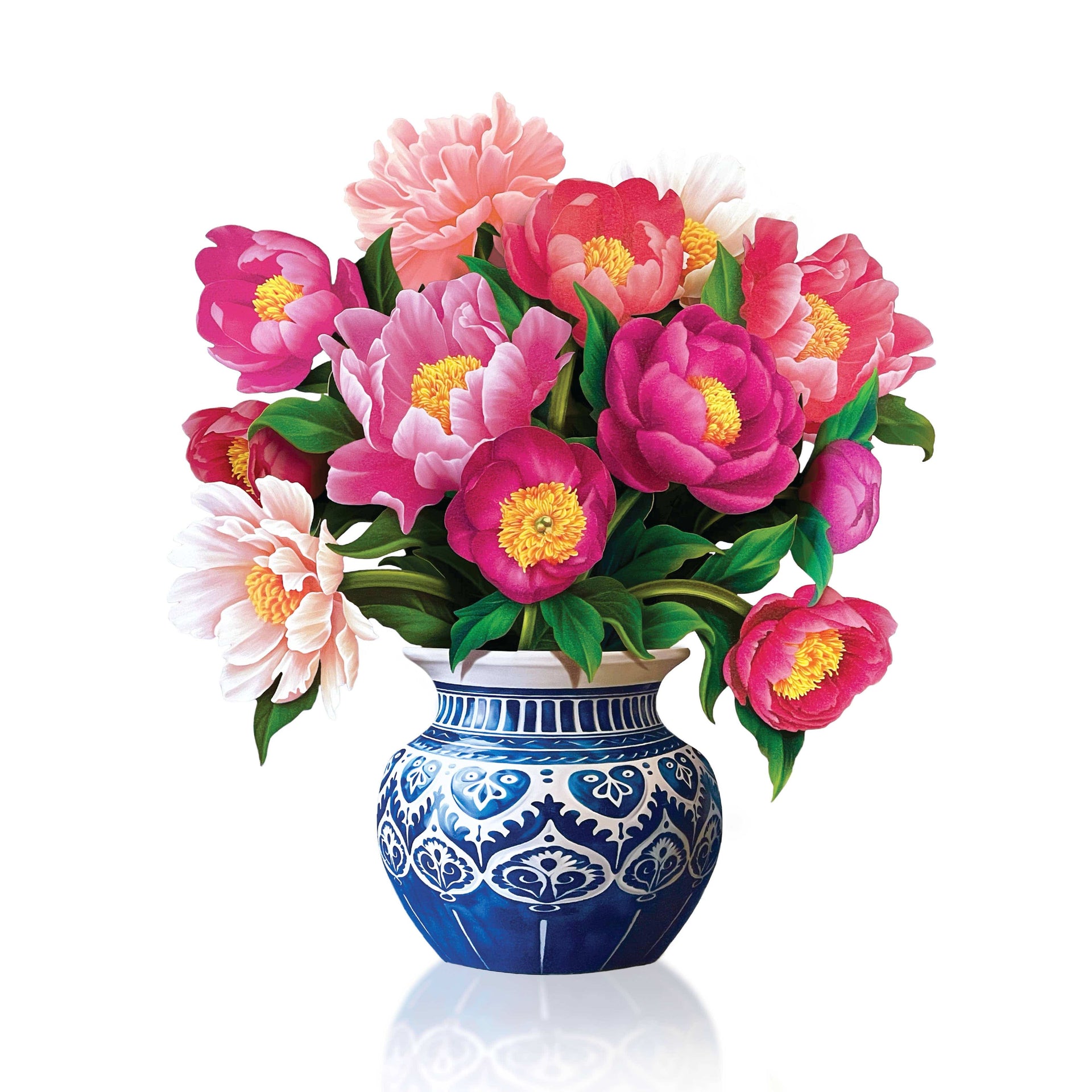Mini Peony Paradise (10 Pop-up Greeting Cards) FreshCut Paper LLC