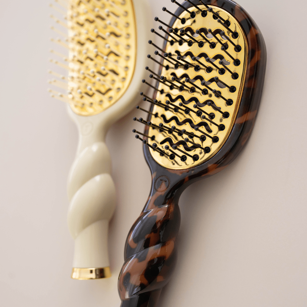 Mini Vent Hair Brush | Tortoise TELETIES Hair Brush