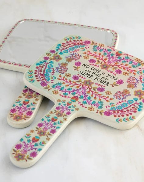 Mirror Handheld Natural Life Mirror