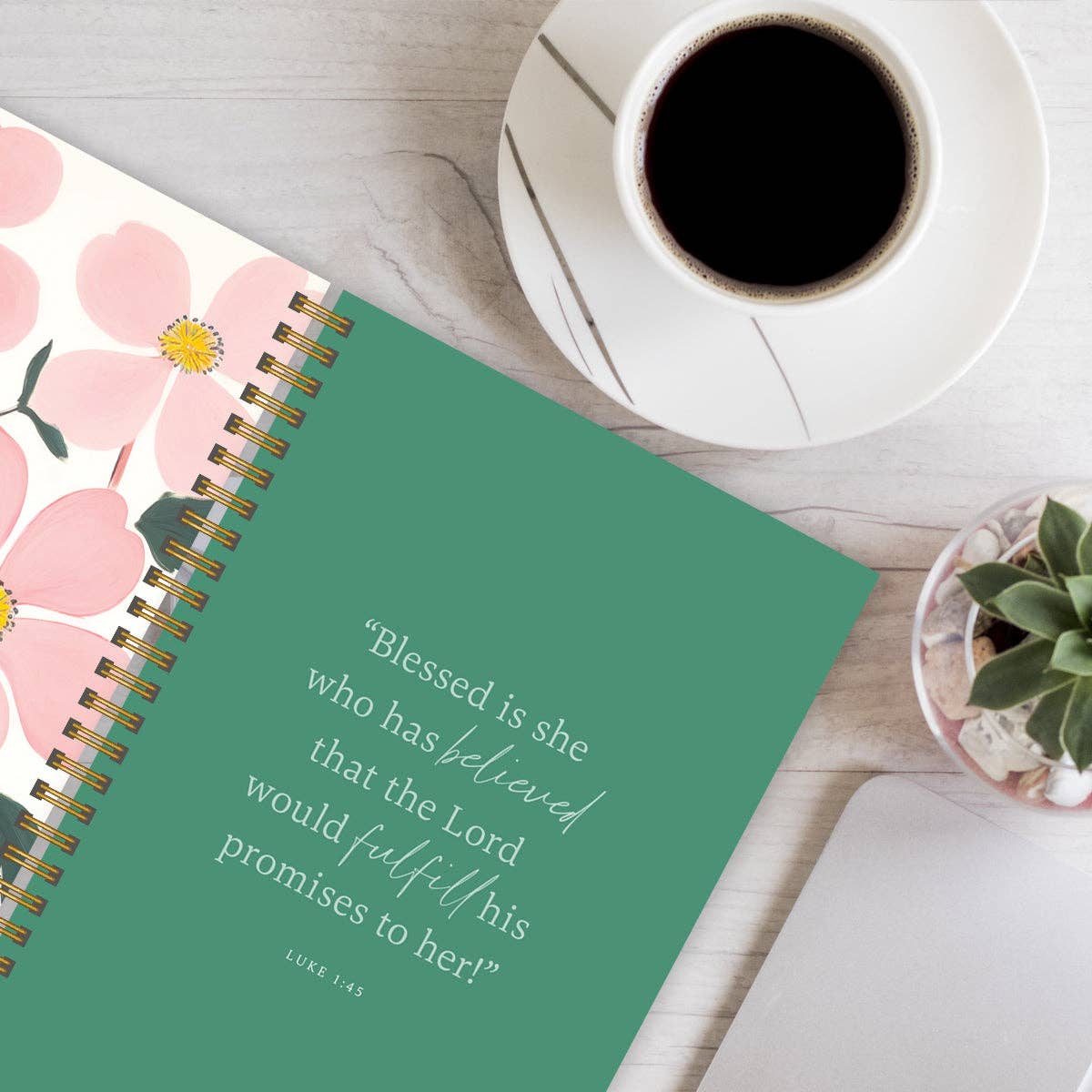 Mom's Faith Journey: A Year of Faith & Testimony Spiral Bible