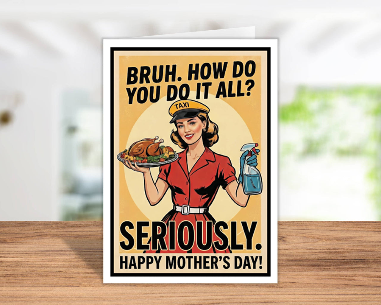 Mothers Day Cards Funny, Gifts For Mom, Display Included: No Katie Doodle | Boutique Greeting Cards & Birthday Gifts
