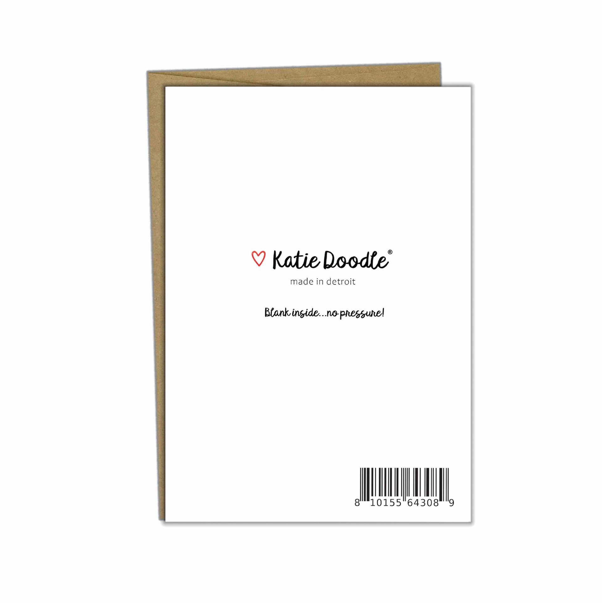 Mothers Day Cards Funny, Gifts For Mom, Display Included: No Katie Doodle | Boutique Greeting Cards & Birthday Gifts
