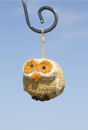 Mr. Bird Woodland Friends Owl Birdseed Animal Hanger Mr. Bird bird feeder