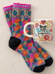Mug & Sock Set Girlfriends Natural Life Mug
