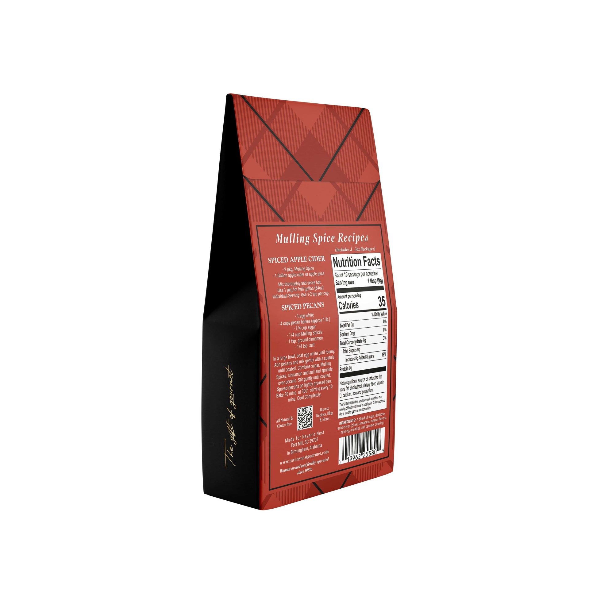 Mulling Spices Gift Box by Raven's Nest Raven's Nest Gourmet Treat