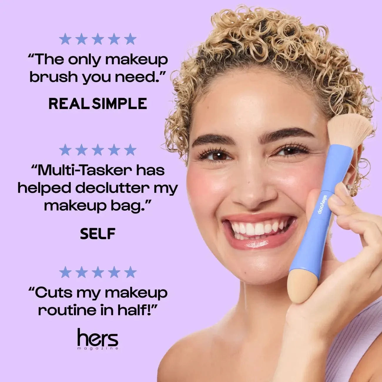 Multi-Tasker - 4-in-1 Makeup Brushes Alleyoop Makeup