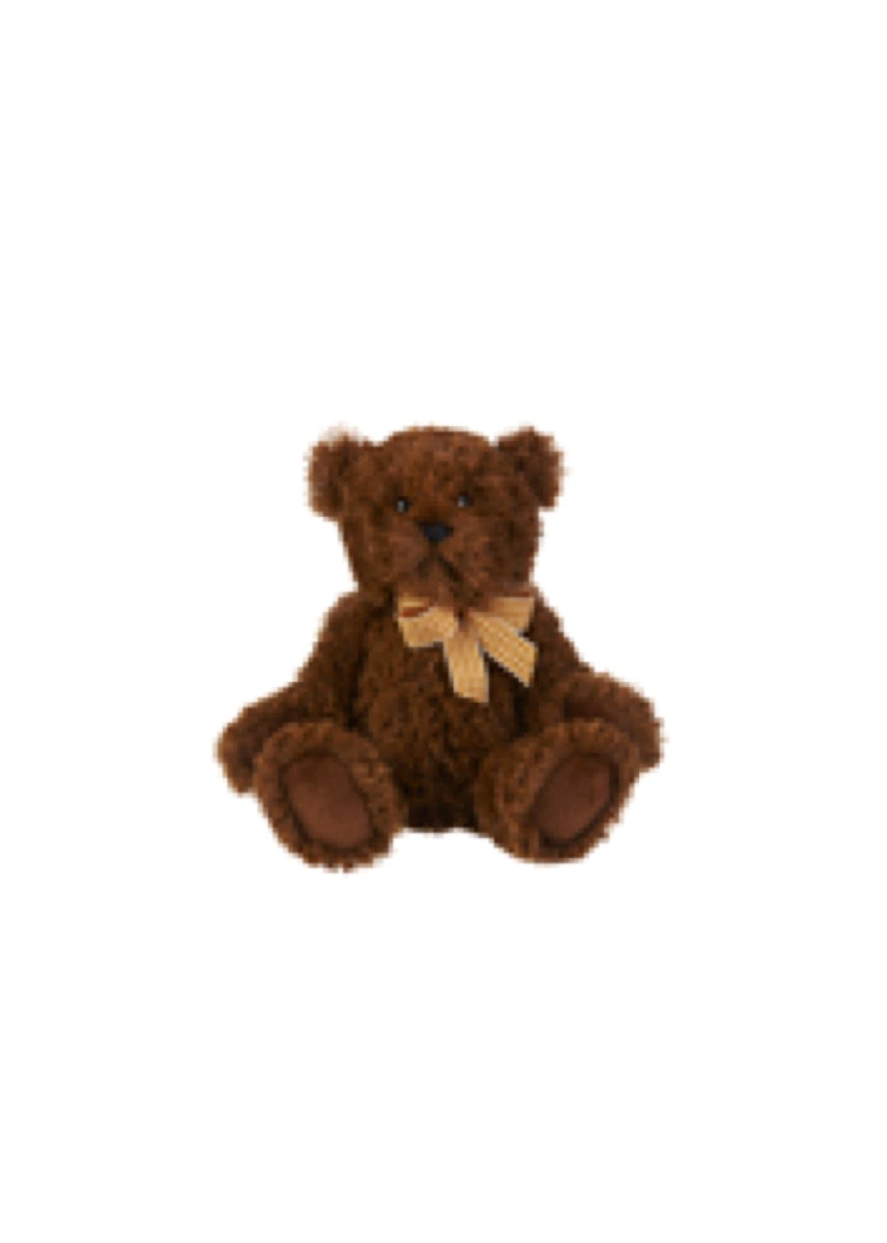 Murdoch Classic Teddy Bear 12” Ganz Stuffed Animal Chocolate