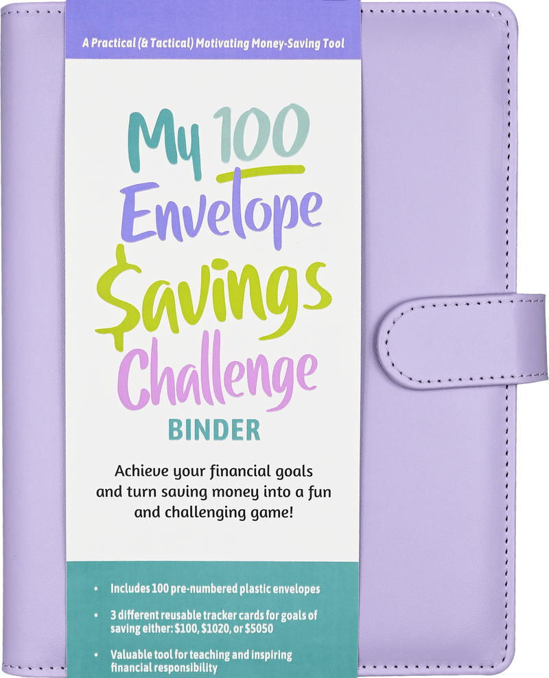 My 100 Envelope Savings Challenge Binder Peter Pauper Press Journal