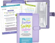 My 100 Envelope Savings Challenge Binder Peter Pauper Press Journal