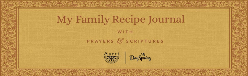 My Family Recipe Journal DaySpring Books