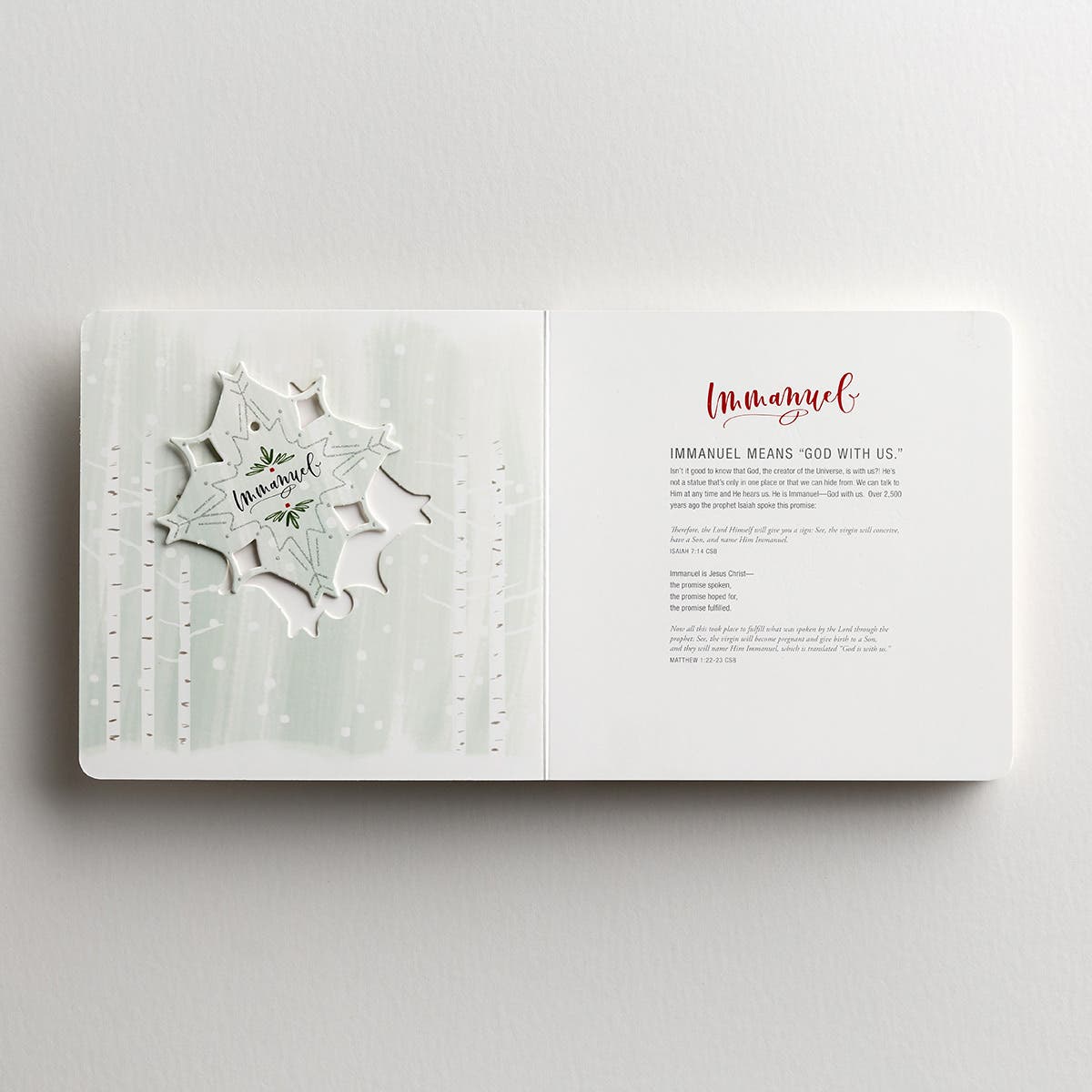 Names of Jesus Ornament Book DaySpring Christmas Ornament