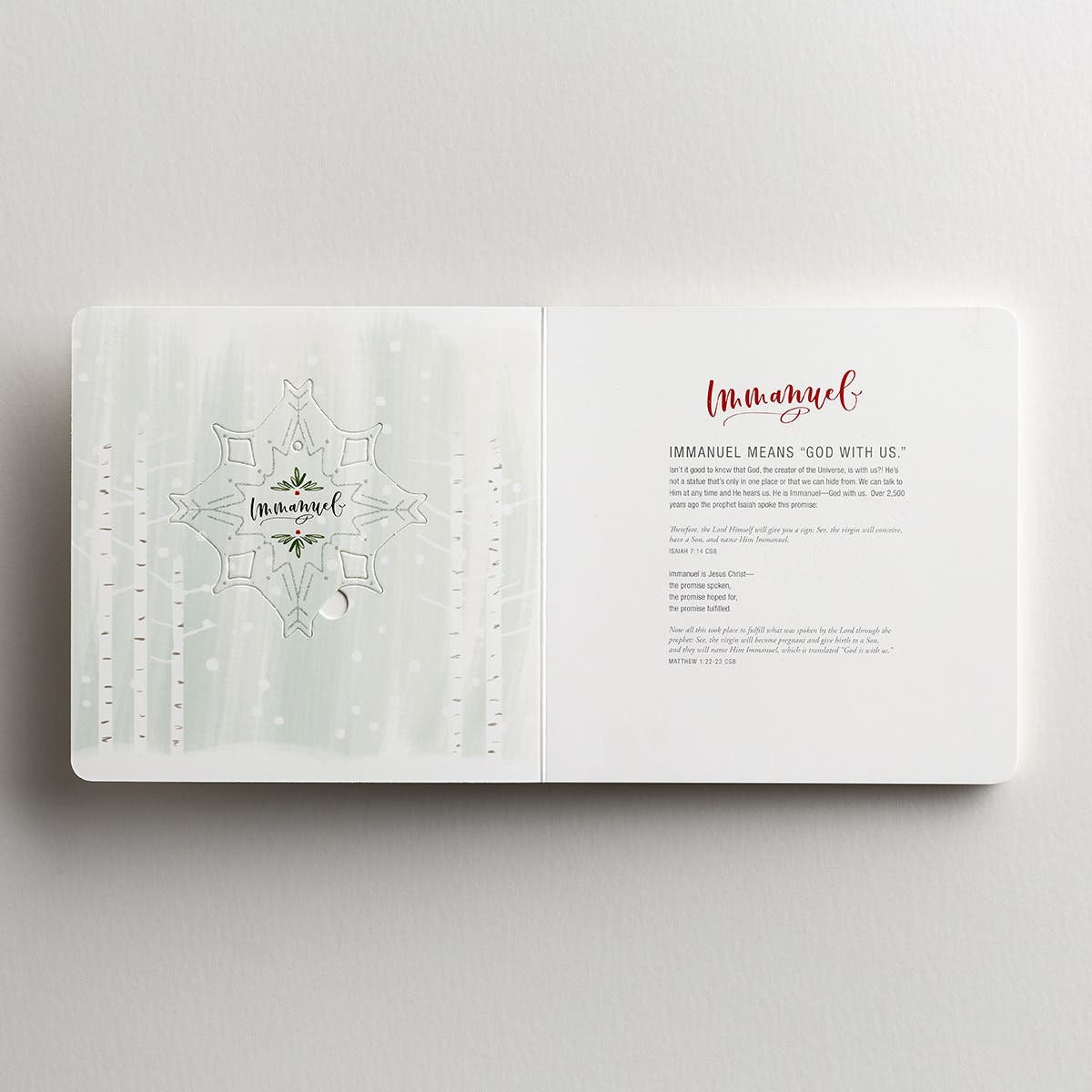 Names of Jesus Ornament Book DaySpring Christmas Ornament
