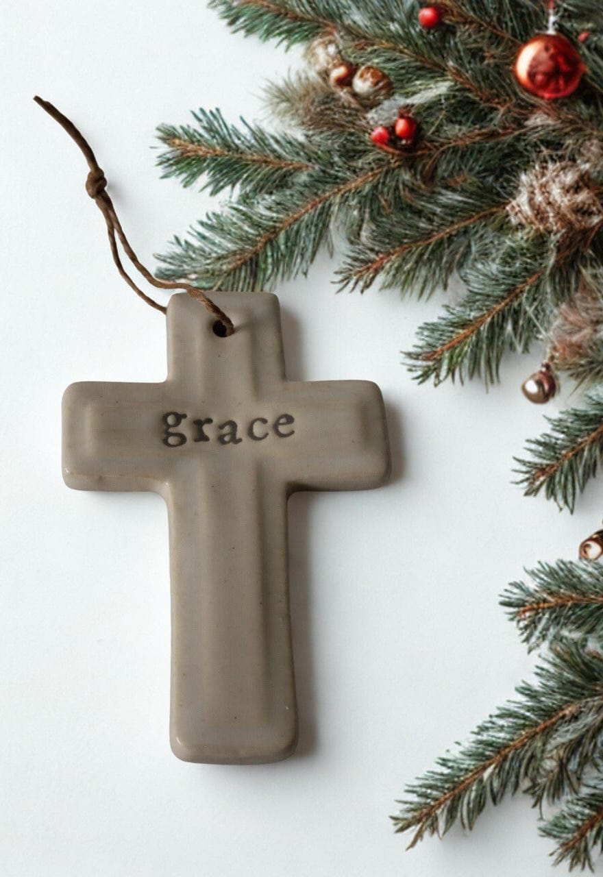 Nativity Ornaments Mud Pie Christmas Ornament Cross