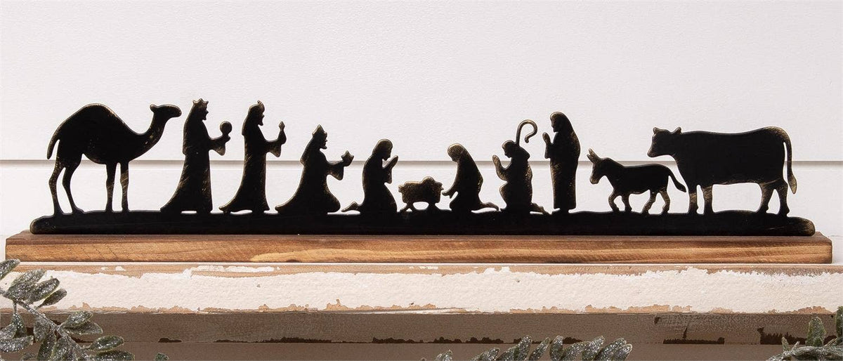 Nativity Scene Silhouette (Pk/03) Audrey's Home & Gift