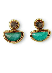 Thumbnail for Natural Stone Earrings Two's Company