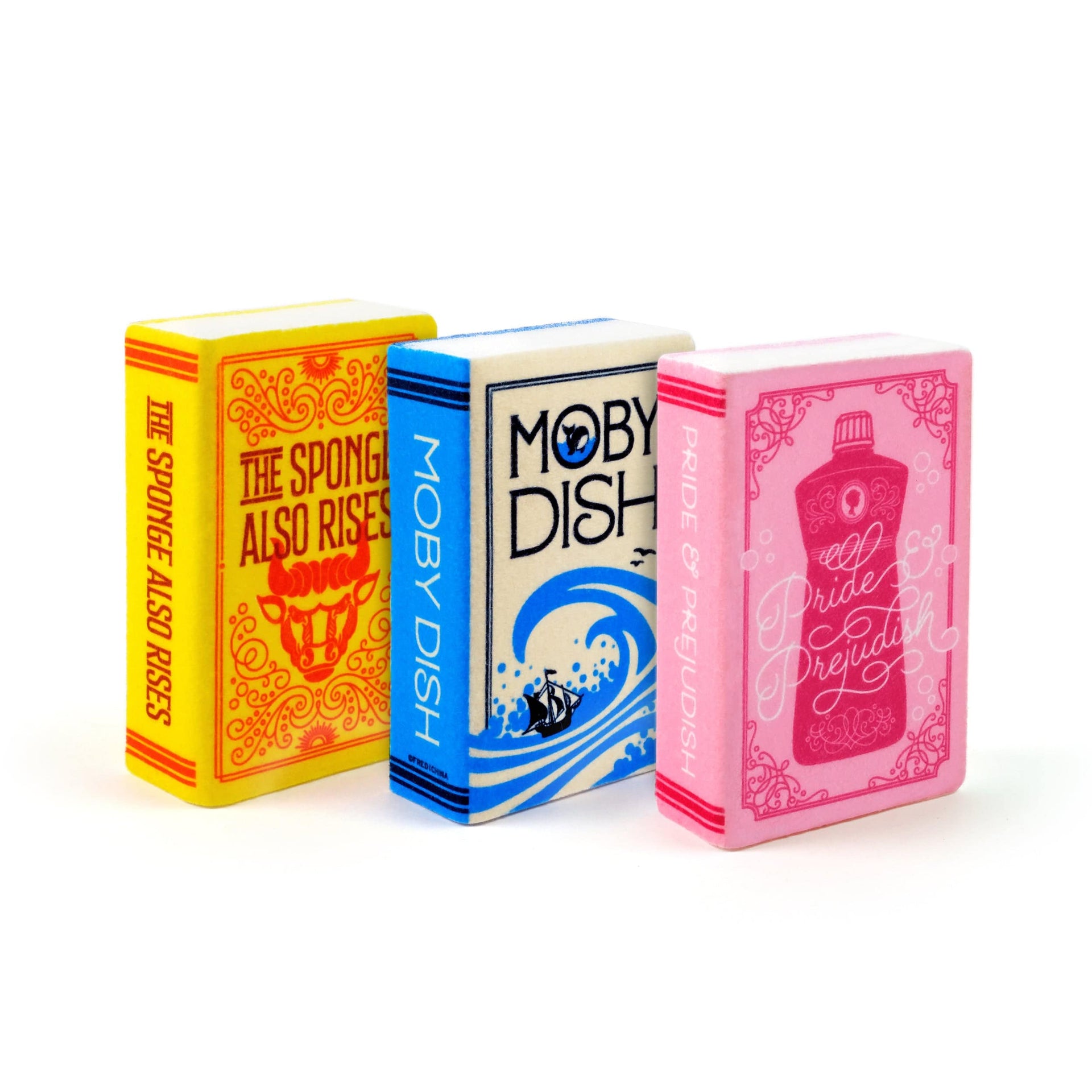 Neat and Novel Kitchen Sponges | Set 1 Fred & Friends Kitchen Cloth