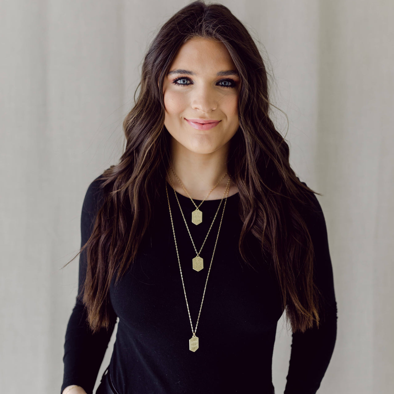 Necklace (Original Pendant) - Isaiah 41:10: 22" - Medium Madison Sterling